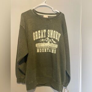 Great smoky mountains crewneck